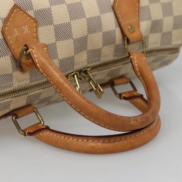 LOUIS VUITTON Damier Azur Speedy Bandouliere 30 Bag N41052 - Picture 7 of 16